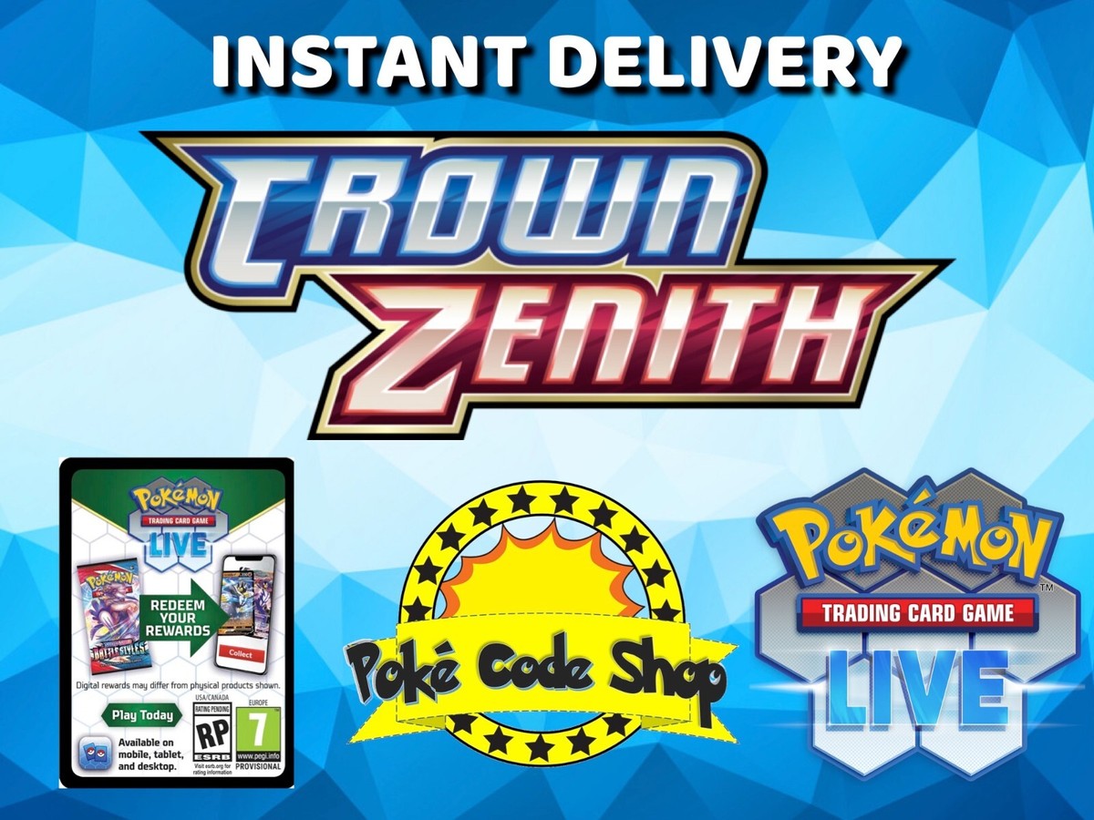 Instant Delivery Pokemon Codes Pokmon TCG Live Crown Zenith Booster Pack Codes Instant Digital Delivery Digital Pokemon Card Codes Instant Instant Delivery Pokemon Codes Pokmon TCG Live Crown Zenith Booster Pack Codes Instant Digital Delivery Digital Pokemon Card Codes Instant