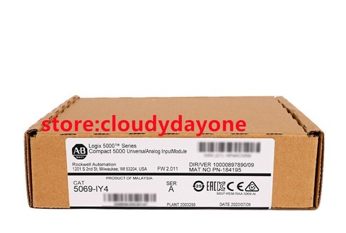 New Factory Sealed AB 5069-IY4 SER A Compact 5000 Universal Analog Input Module