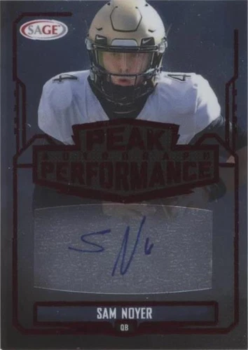 2022 SAGE Low Series Sam Noyer #PKA-SN