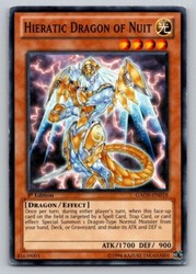 Hieratic Dragon of Nuit GAOV-EN018 Galactic Overlord 1st Edition Common