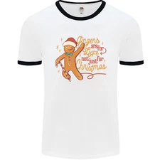 Gingers are for Life Funny Christmas Xmas Mens Ringer T-Shirt