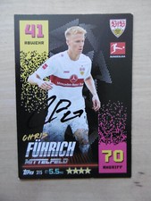 Chris Leitich autograph signed TC Topps Bundesliga "VFB Stuttgart 22/23"