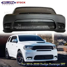 Front Bumper Cover Kit For 2016-2020 Dodge Durango SRT w/ Fog Lamp Exact Fit