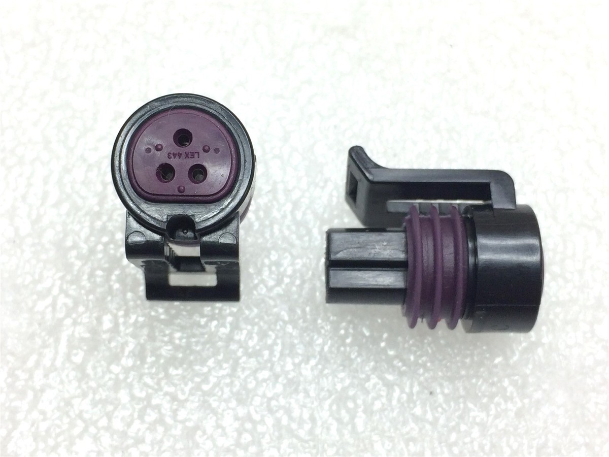 12078090-B PACKARD CONN 3P FM BLACK CON ASSY 150 SERIES 14
