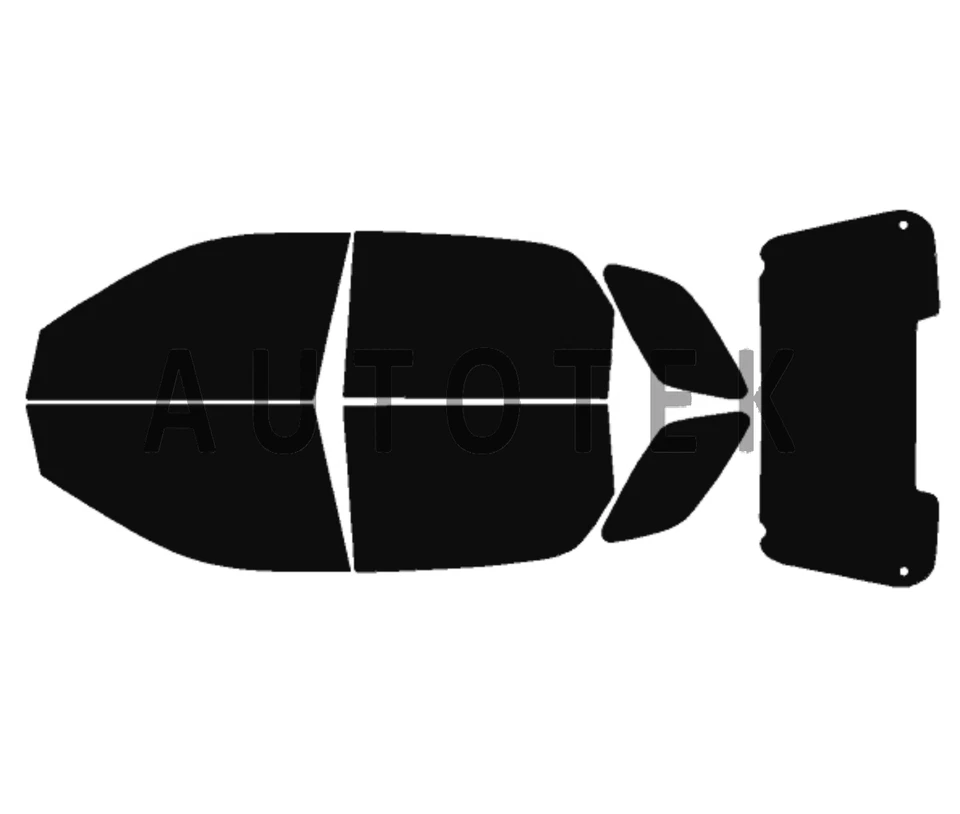 Película precortada en todos los lados + ventana trasera cualquier tono % para Kia Sportage 2005-2010 Foto 2 de 4