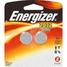 Energizer ECR2032 CR 2032 (2 piece) Lithium 3V Battery New Authorized Seller