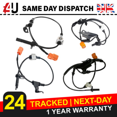 4X ABS WHEEL SPEED SENSOR FOR HONDA ACCORD FRONT & REAR LEFT & RIGHT