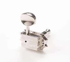 Grover 136N Vintage Deluxe SD90 3+3 Nickel, Metal Button