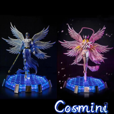 Action Figure Angewomon 28 Cm – Statua In Plastica Gommata, Ispirata A Digimon Adventure