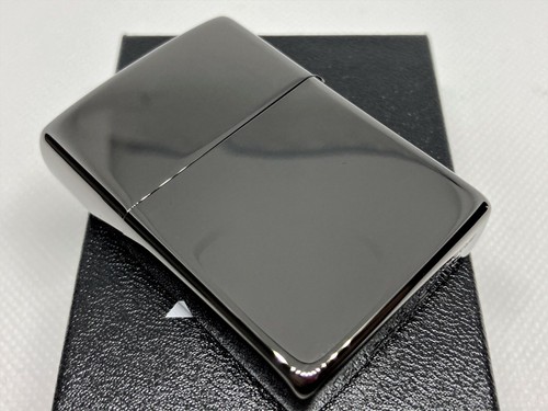 New! ZIPPO 2019 Limited Model Striped Paisley Shell-Inlay Lighter Metallic Black - Picture 5 of 8