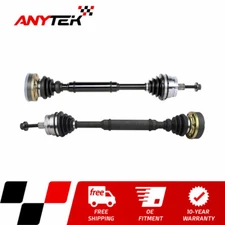 Pair Front CV Axle Half Shaft for 1998 1999 2000 Audi A4 VW Passat 1.8L Manual