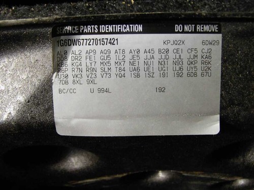 07 CADILLAC STS TEMPERATURE CLIMATE CONTROL AUTOMATIC DIGITAL - Picture 12 of 12