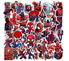   100 PCS Spiderman Stickers for Kids  Teens   Waterproof Superhero