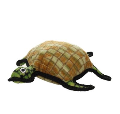 NWT VIP Dog Toy Tuffy Ocean Turtle Squeakerless Tug Fetch Float Durable 13 