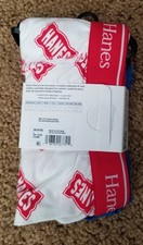 Limited Edition Hanes Stretch Trunks Blue  White/Red Large 36-38 NEW D