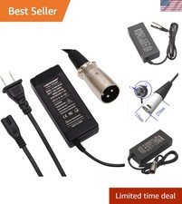 Safe 54.6V Charger for 48V 13S Lithium Batteries - Thermal & Overload Protection