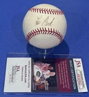 Lou Brock Signed Rawlings OML Ball Baseball St. Louis Cardinals JSA COA AW45942