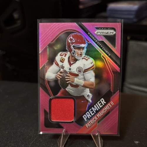 New Listing2025 Panini Prizm - Patrick Mahomes Premier Patch Pink Parallel #PJY-PMA Chiefs