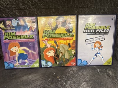 Kim Possible DVD Bundle (3 Stk.)   Disney Kultserie   für Sammler!