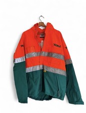 NWT Australian Toll Freighting Group Utility Bright Reflective Work Jacket