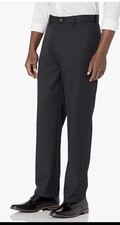 Amazon Essentials 32x32 Mens Flat Expand Dress Pants Classic Wrinkle Resistant