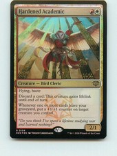 Hardened Academic R194 FOIL MTG Secrets of Strixhaven (SOS)