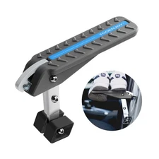 TOOENJOY Universal Aluminum Car Door Step for Car Roof Access, 5 Gear Adjustm...