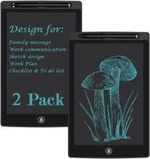 2 pack 10 inch LCD writing tablet stylus ewriter electronic board home school