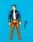 Vintage 1981 Kenner Star Wars Action Figure Han Solo Bespin Complete Original NR