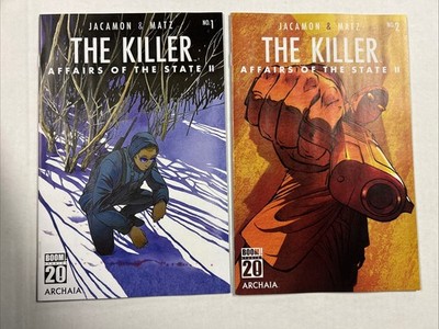 The Killer Affairs Of The State II #1 & #2 Lot Boom Comics 2025 Main Cover A NM