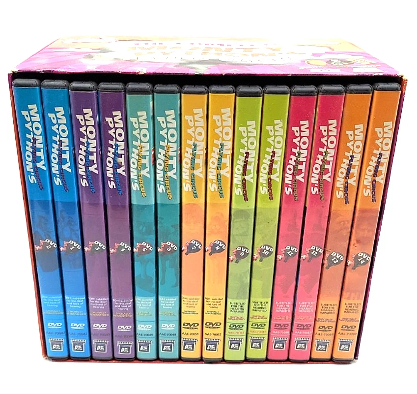 Monty Python's Flying Circus Box Set DVDs & Blu-ray Discs for sale