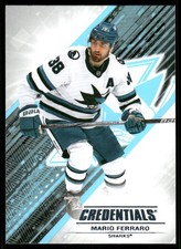 2024-25 Upper Deck Credentials #17 Mario Ferraro - HKY