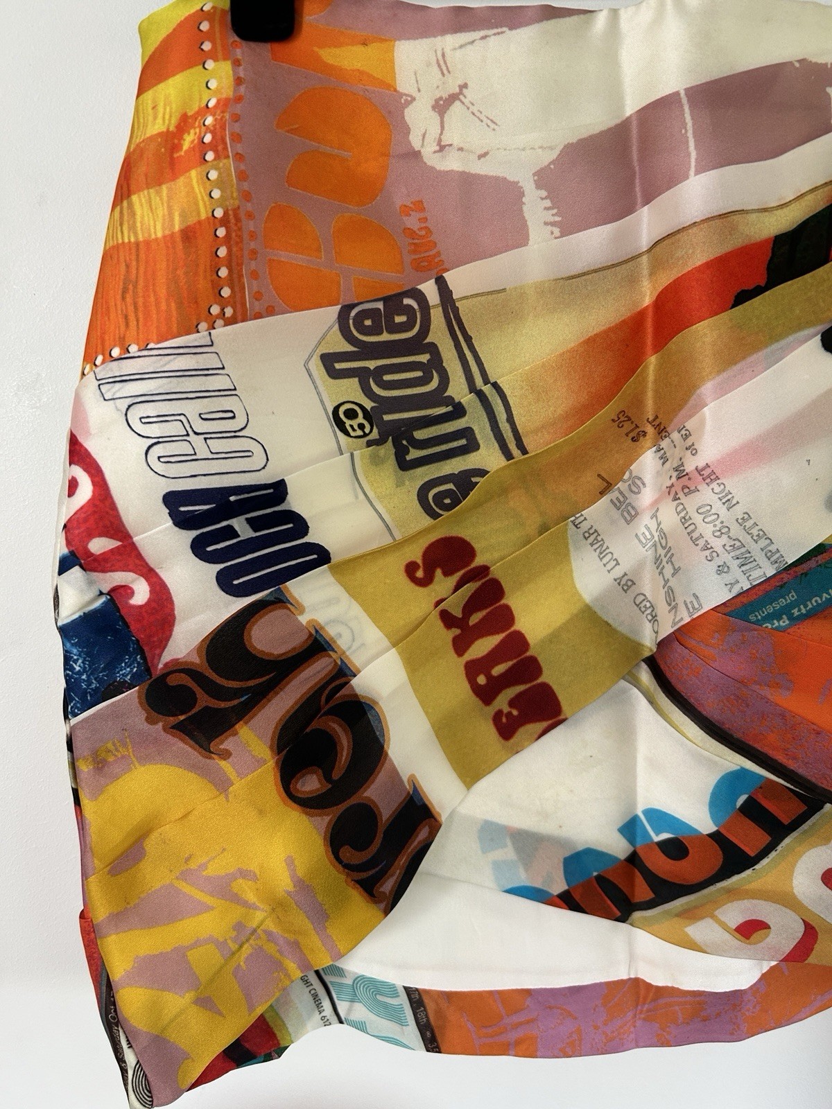 Zimmermann Silk Wrap Pattern Poster Print Mini Sk… - image 2