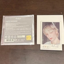 TXT Starkissed Photo Can Badge - Huening Kai