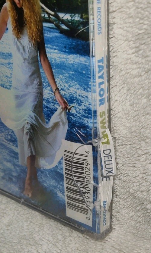 Taylor Swift Self Titled Deluxe CD DVD Lenticular 3d Cover RARE