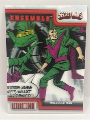 Molecule Man 2023 UD Allegiance Marvel Secret Wars Ensemble Lenticular E-2