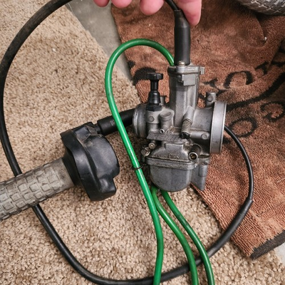 #ad #ad 1998 2023 Kawasaki KX80 KX85 KX100 KEIHIN CARBURETOR CARB W THROTTLE amp; CABLE $198.89