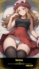 Serena - Beautiful Sexy Waifu Card -Custom DIY Fan Art Card PW3-017