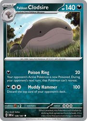 Paldean Clodsire 128/197 Obsidian Flames Reverse Holo