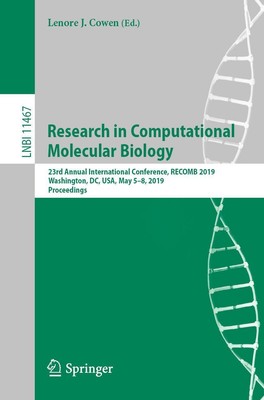 Research in Computational Molecular Biology Lenore J. Cowen