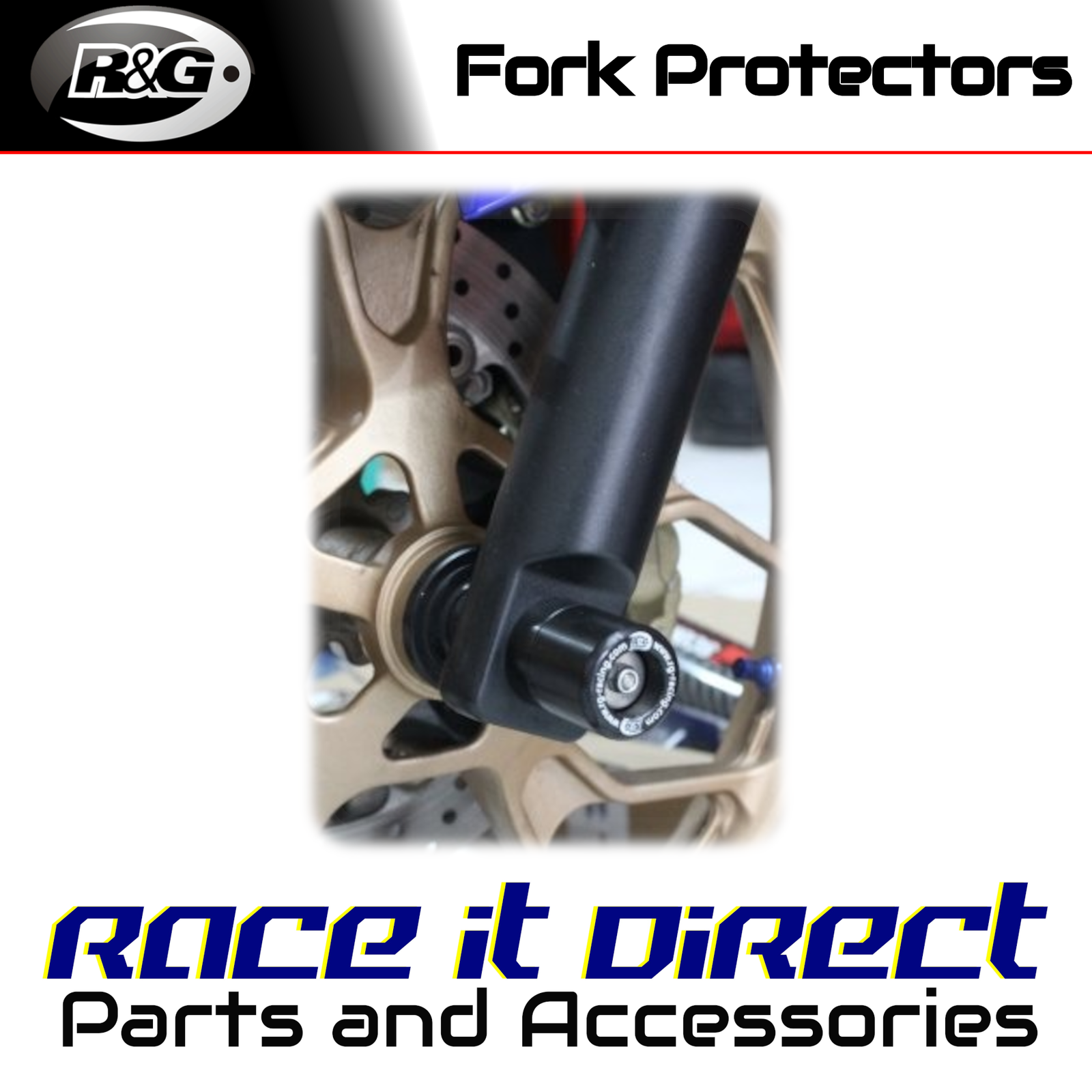 Fork Protectors for Yamaha MT-25 2015-2026 R&G