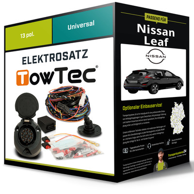 Elektrosatz 13-pol universell für NISSAN Leaf 11.2010-12.2017 NEU