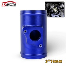 3 76mm Mass Air Flow Sensor Mount Adapter Tube For Mazda Subaru Blue 3 76mm Mass Air Flow Sensor Mount Adapter Tube For Mazda Subaru Blue