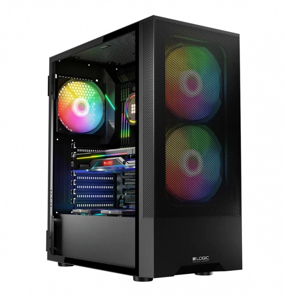 5903560981039 Компьютерные корпуса Logic ARYA ARGB USB 30 Black Logic Concept 16190₽