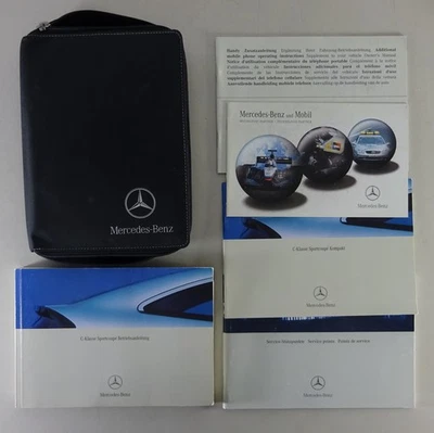 Manual de Instrucciones + Servicio Mercedes-Benz Coupé Tipo CL203 Stand 01/2003 - Imagen 1 de 3