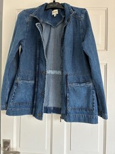 Giacca denim sfoderata White Stuff taglia 10 in ottime condizioni