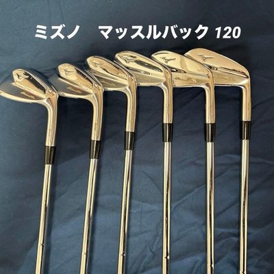 Mizuno Muscleback MP120 Eisen #5-9, Pw (6 Schläger) / Dynamic Gold X100 / Fle...
