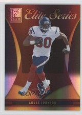 2006 Donruss Elite Elite Series Gold 930/1000 Andre Johnson #ES-9 HOF 0a1