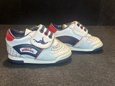 1987 Vintage Spider-Man Shoes MARVEL Infant Sz 2 Made In Hong Kong RARE EUC HTF