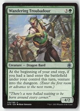 Mtg - Wandering Troubadour 210 - Regular - Afr Adventures In The Forgotten Real Mtg - Wandering Troubadour 210 - Regular - Afr Adventures In The Forgotten Real